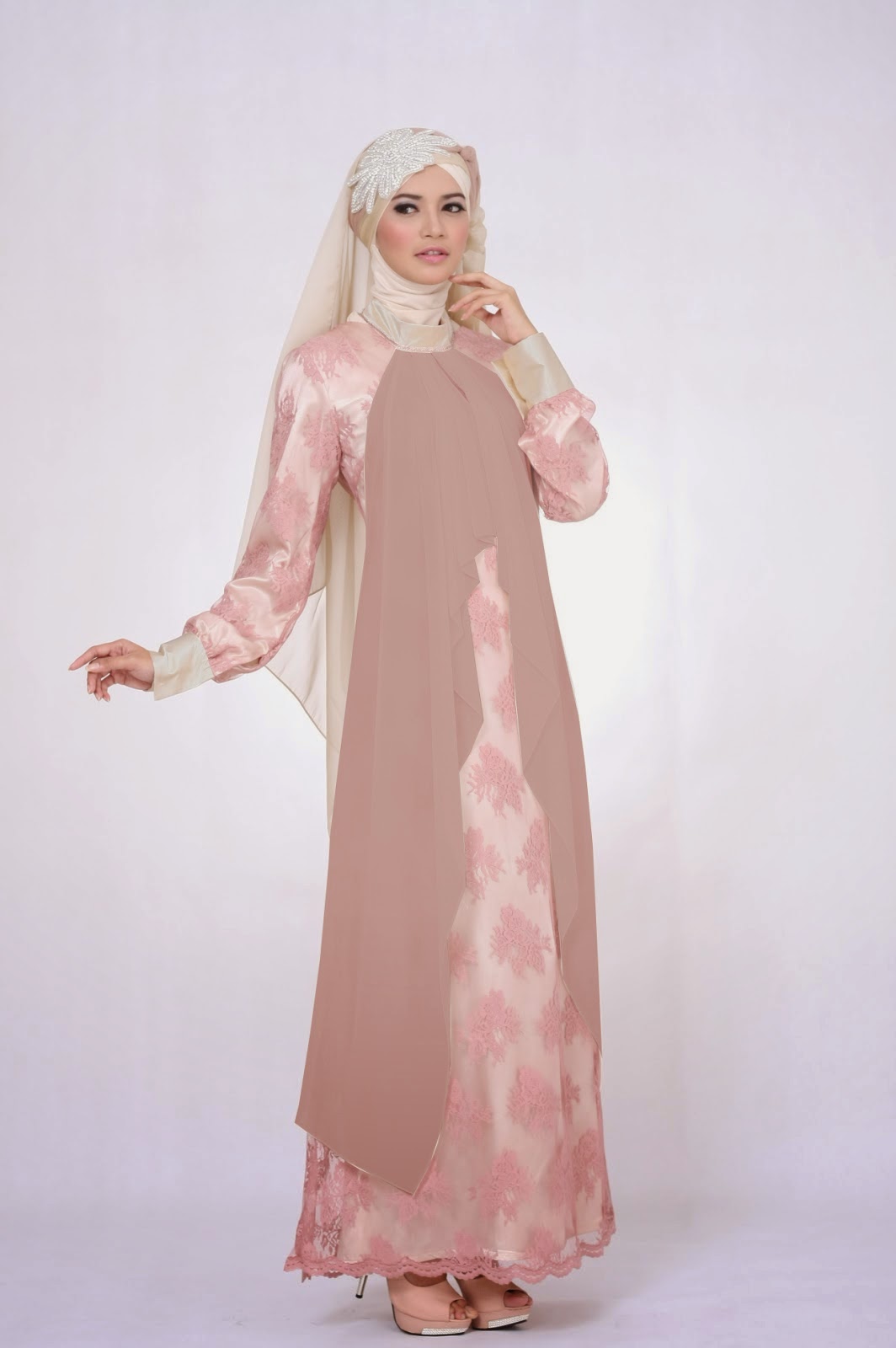  Desain Baju Gaun Muslim Wanita Terbaru  36 Desain Baju Gaun Muslim Wanita Terbaru 2019