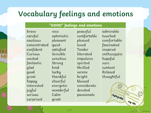 feelings and emotions facil