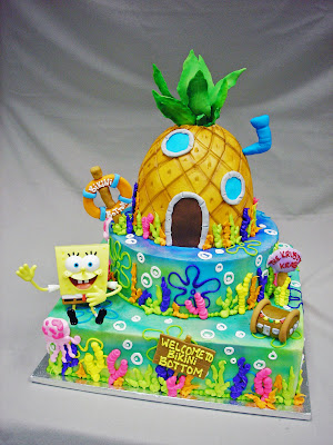 Spongebob Birthday Cake on What S New At Cheri S     March 2009