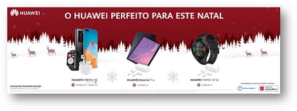 Huawei lança Campanha de Natal com ofertas imperdíveis