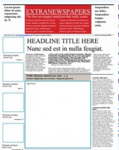 Wonderful Free Templates To Create Newspapers For Your Class Educational Technology And Mobile Learning
