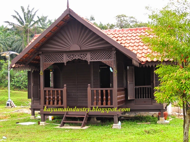 Anjung Rumah  Kampung  Desainrumahid com