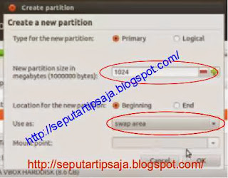 swap partisi di ubuntu