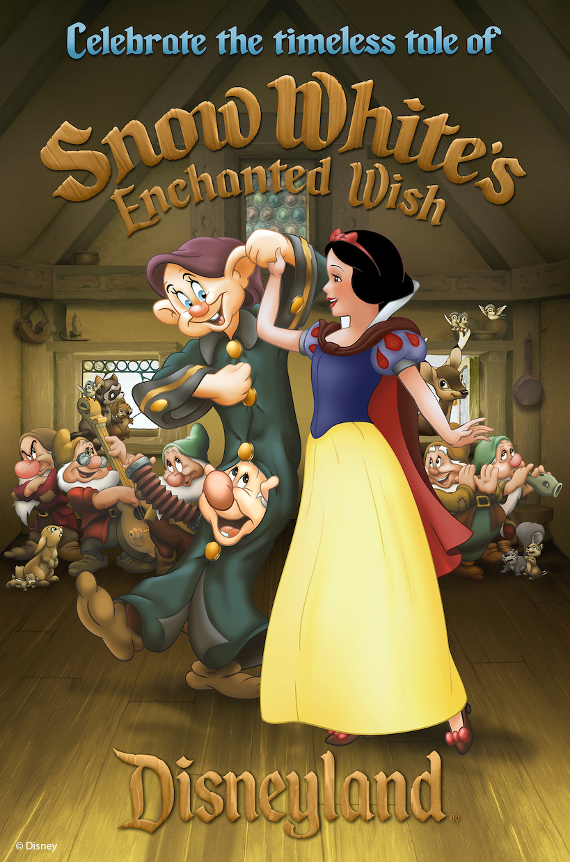 アナハイム Snow White S Enchanted Wishのポスター公開