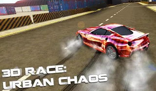 Screenshots of the 3d race: Urban chaos for Android tablet, phone.