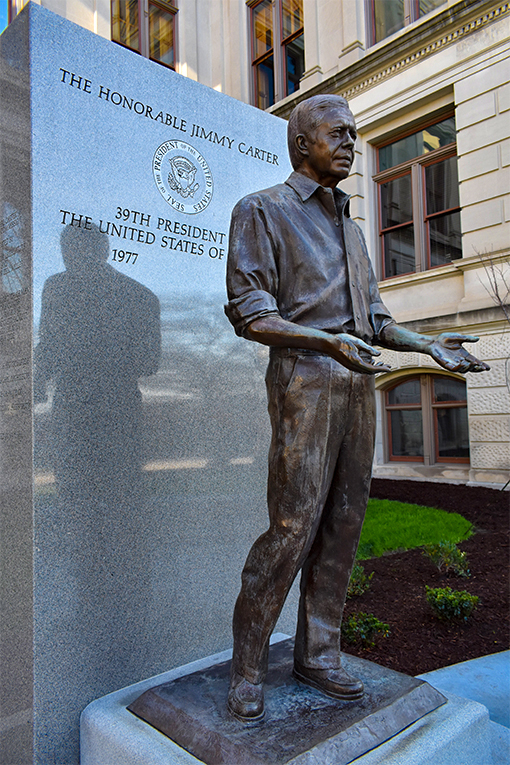 Jimmy Carter Statue - Photo: Travis Swann Taylor