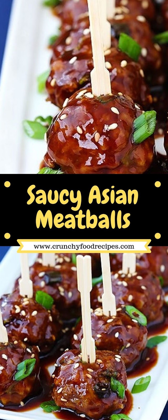 Saucy Asian Meatballs