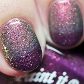 Paint It Pretty Polish Purple Rain unmagnetized