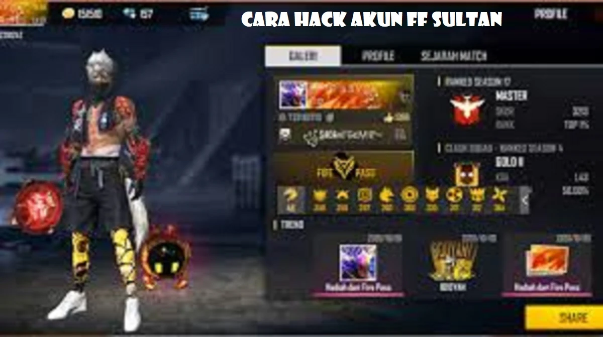 Cara Hack Akun FF Sultan