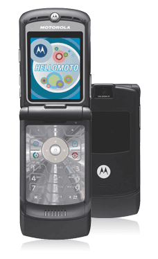 Motorola RAZR V3 - the black