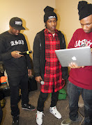 Here's A$AP Rocky when he met up with the guys from UpscaleHype.