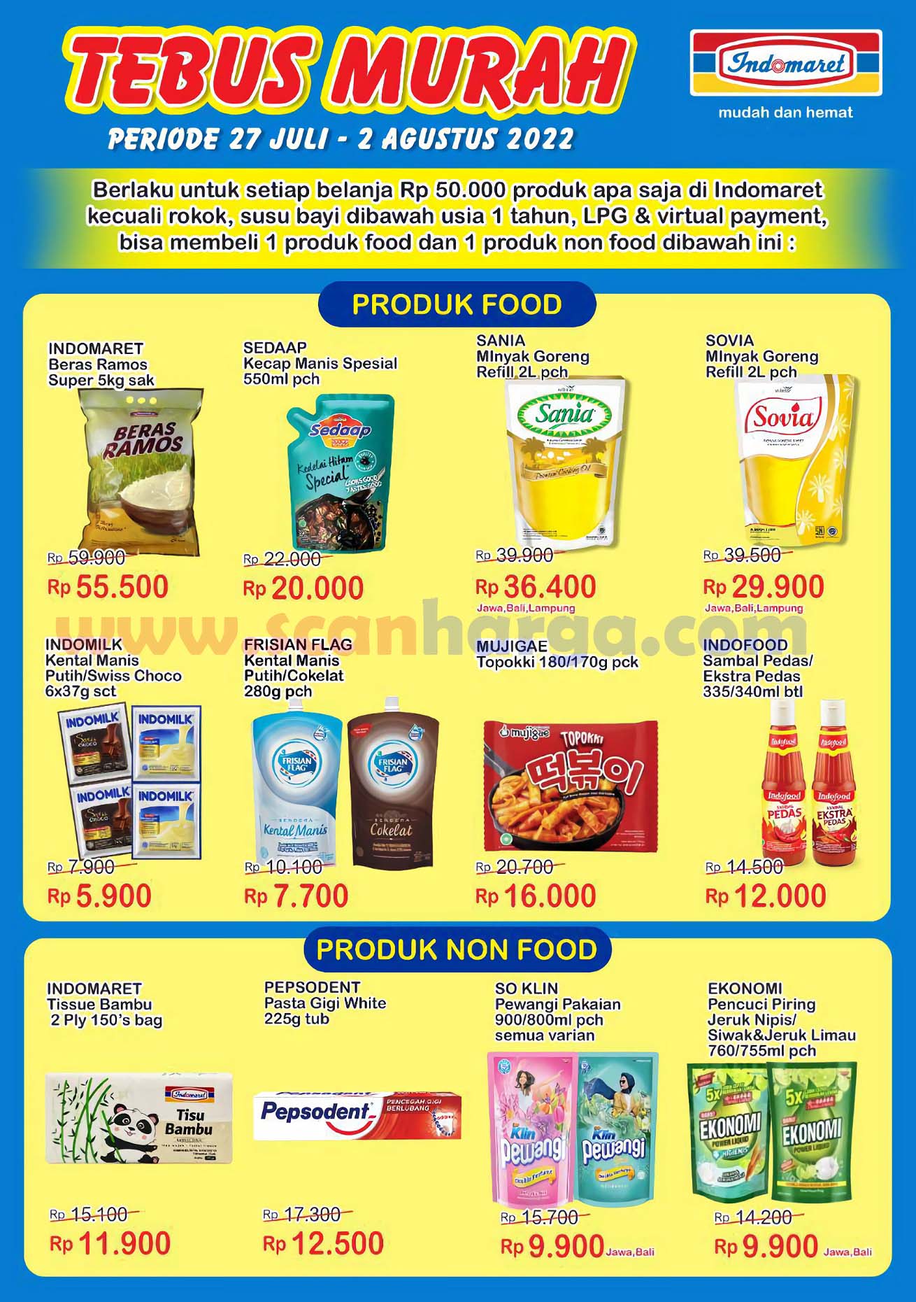 Promo Indomaret Tebus Murah Terbaru 27 Juli - 2 Agustus 2022