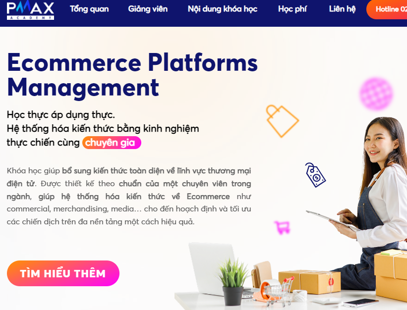 Chia Sẻ Khóa Học Ecommerce Platforms Management Pmax