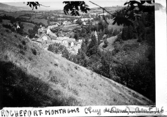 fête à Rochefort-Montagne août 1946.