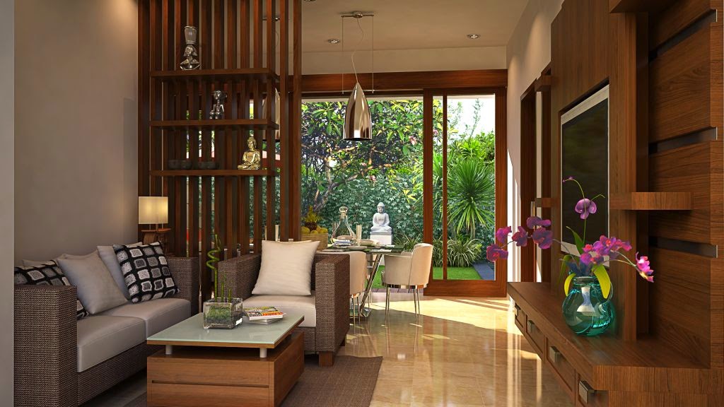 Desain Interior Rumah  Minimalis  Gaya Bali  Interior Rumah  Kamar Dapur Ruang Tamu Mobil