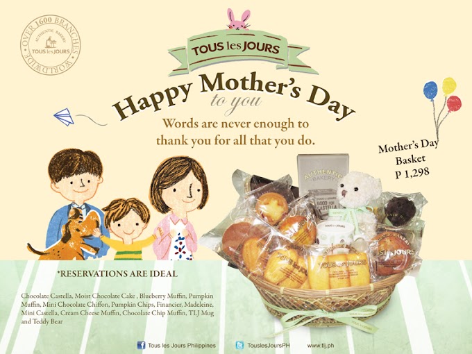Celebrate Mother's day with Tour les Jour!