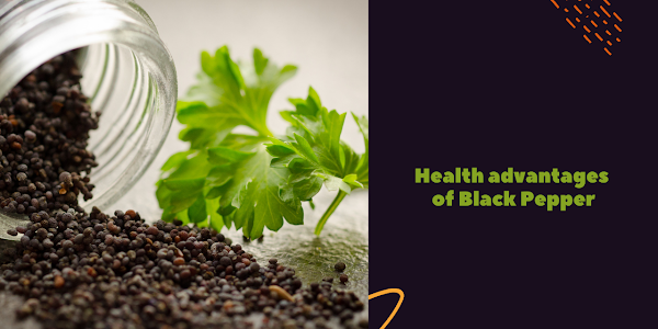 Health advantages of Black Pepper