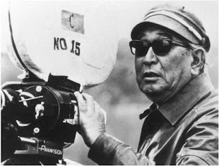 Akira Kurosawa at work