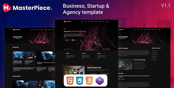 Creative Agency template 