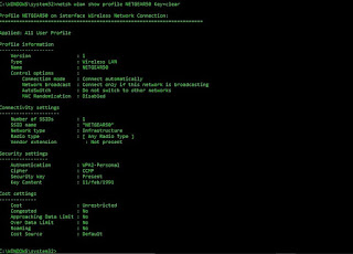 Show Wifi Password-Using CMD