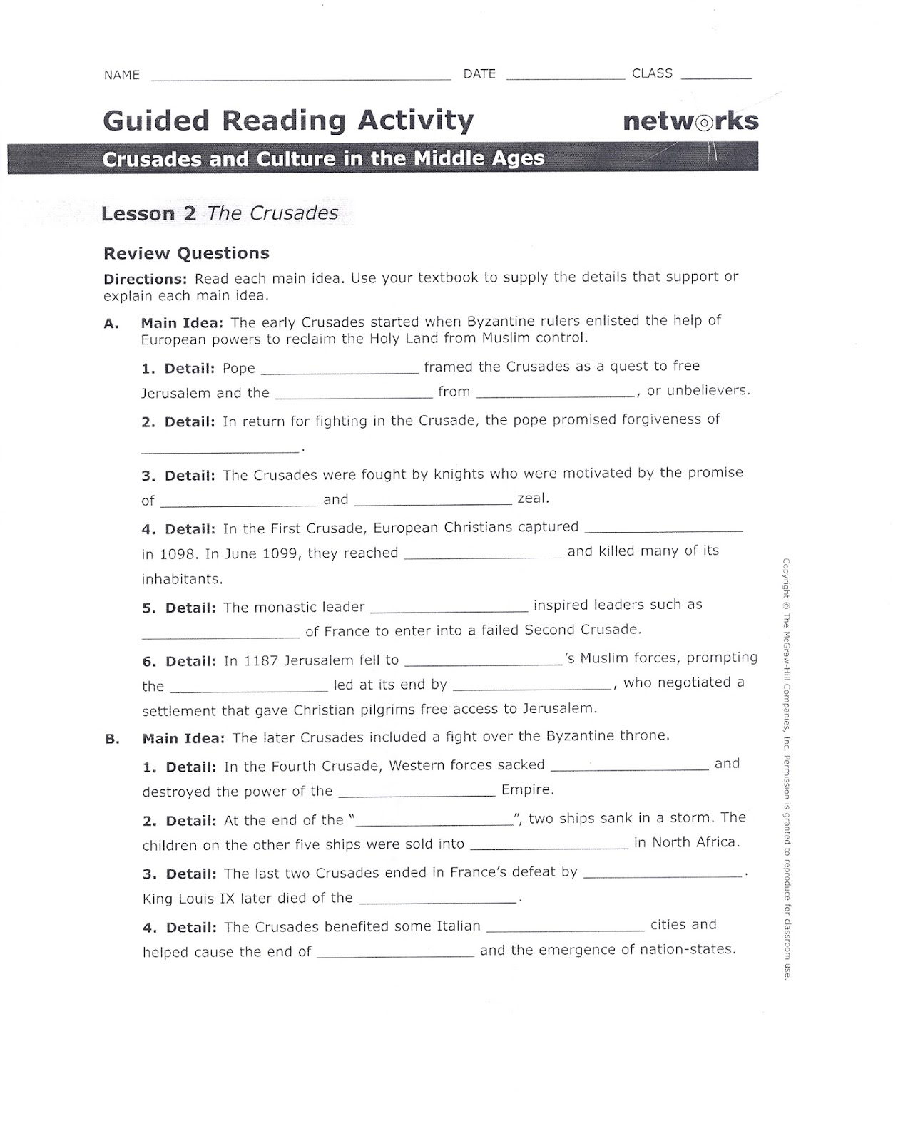 Mr E S World History Page World History 2019 Chapter 12 Crusades And Culture In The Middle Ages 1000 1500