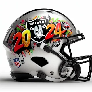 Las Vegas Raiders 2024 Concept Helmets