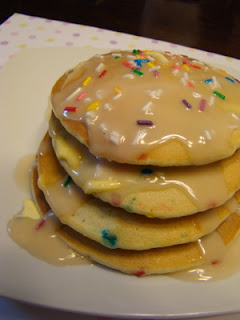 Birthday pancakes WE without to  how make box Pancakes EAT: mix Cake
