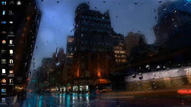 City in The Rain 4k live wallpaper free download - wallpaper engine