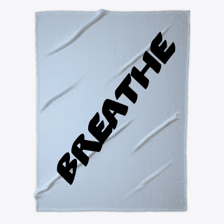 Breathe Fleece Blanket Baby Blue