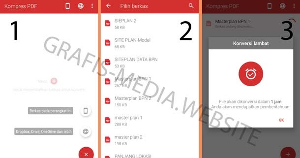 Cara Kompres File Pdf Dengan Hp Android - GRAFIS - MEDIA