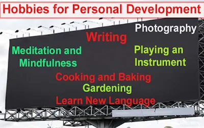 Hobbies for Personal Development