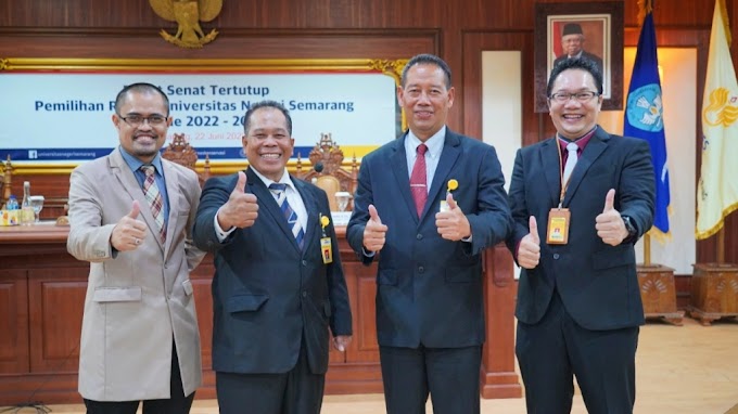  Prof S Martono Unggul Dalam Pemilihan Rektor Unnes