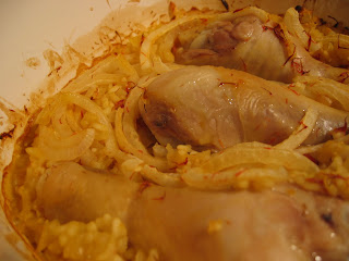 Saffron Risotto Chicken Casserole