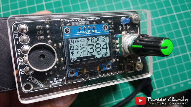 Atmega Soldering Station T12 BOOST MODE