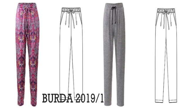 burda 2019 ocak pantolon