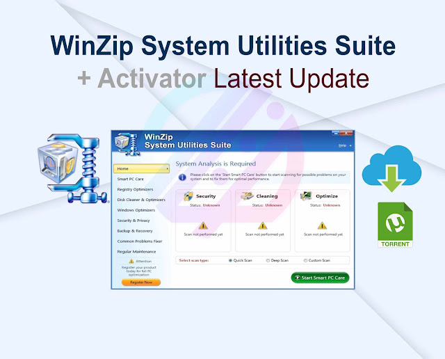 WinZip System Utilities Suite 4.0.3.4 + Activator Latest Update
