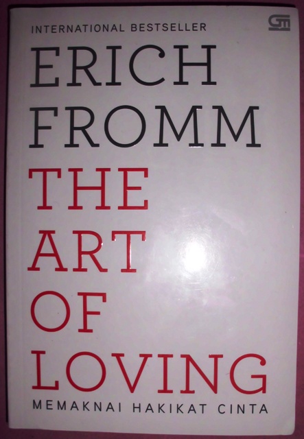 Jual Buku The Art of Loving Erich Fromm Toko Cinta Buku