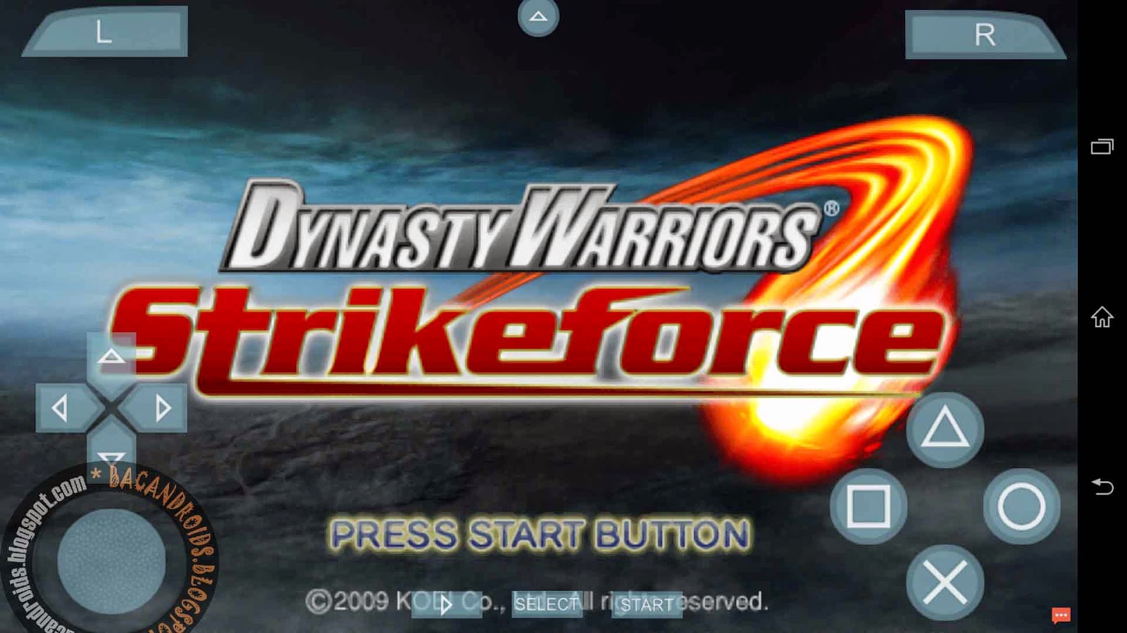 Download Game Dynasty Warriors  ISO For Psp Android