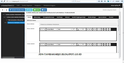 Penyusunan Formasi Pegawai Negeri Sipil secara Elektronik (e-Formasi)