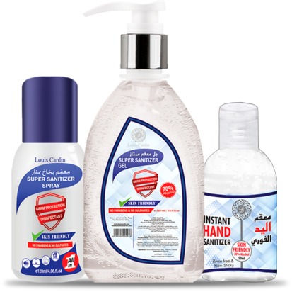 Louis Cardin sanitizers