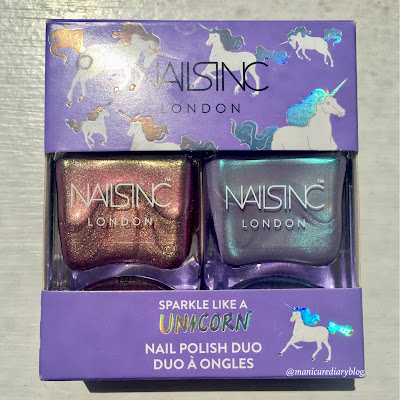 Discovering me: Review & Swatches ::: NAILS INC. Unicorn Nail Polish Duo