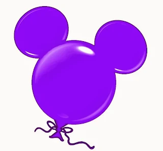 Imágenes de globos con forma de la cabeza de Mickey.