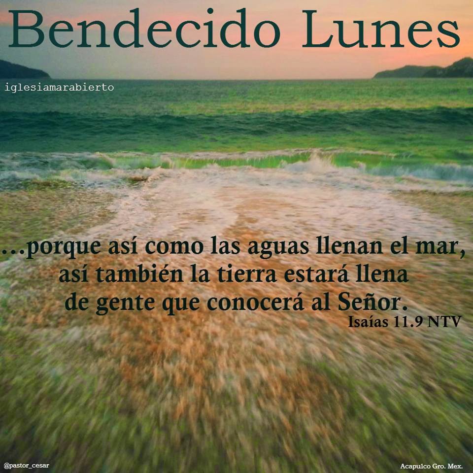 bendecido lunes