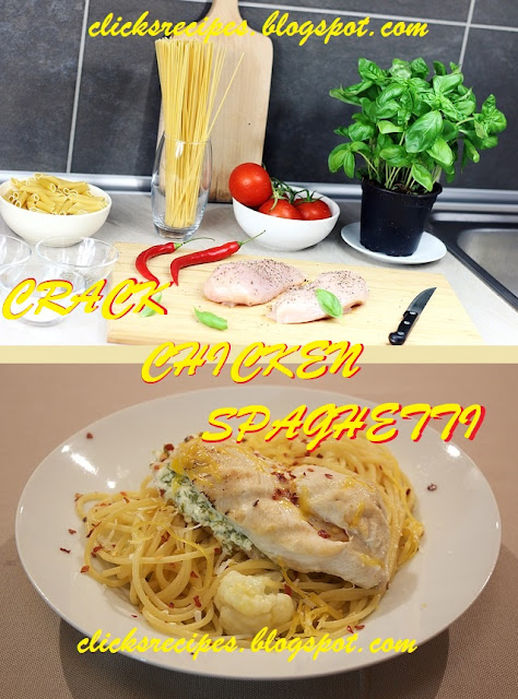 CRACK CHICKEN SPAGHETTI