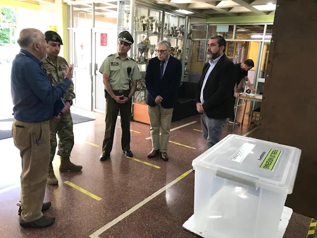 Osorno se prepara para el Plebiscito: Verifican condiciones de locales de votación