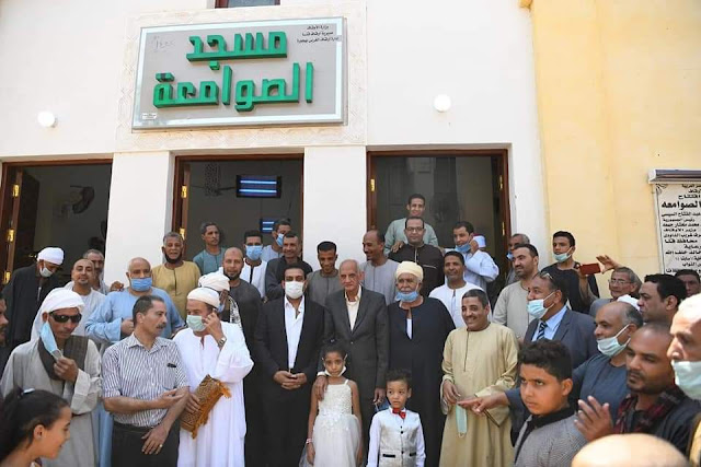 نائب محافظ قنا يشهد افتتاح مسجد الصوامعة بنجع حمادي