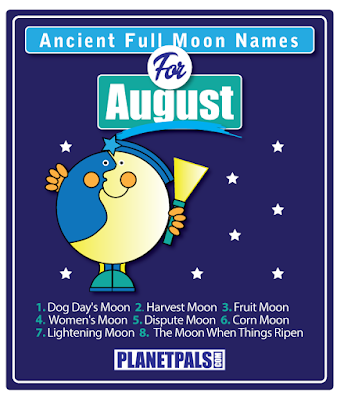 August Full Moon Names