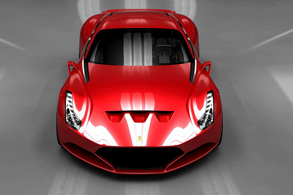 Beautiful Car Design Concept New Concept Ferrari 612 Design By GTO Concept