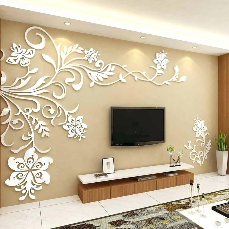 30 Best 3D  TV Wall  Background  Self Adhesive Stickers  For 