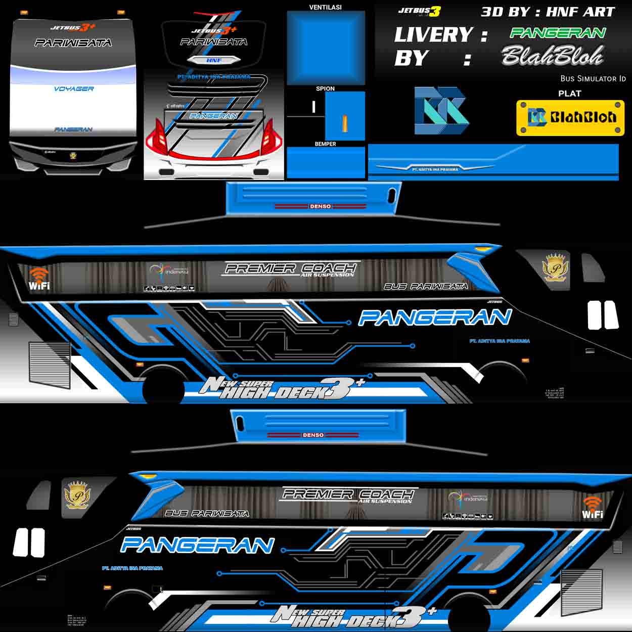 livery bus pangeran